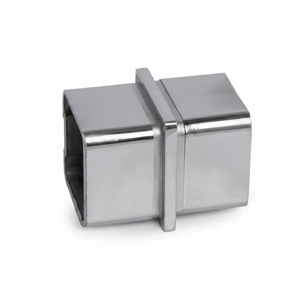 balustrade tube connector square 40x40mm