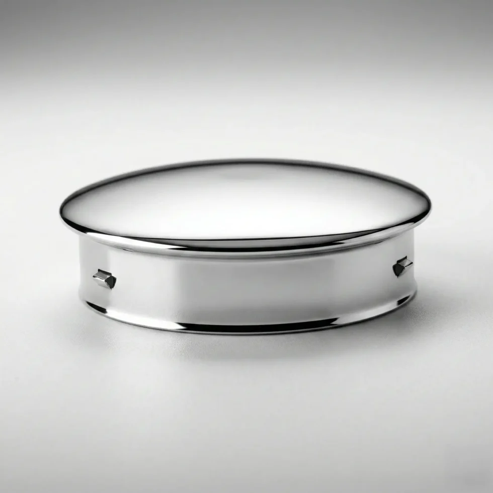 balustrader end cap round knock in 50 8mm