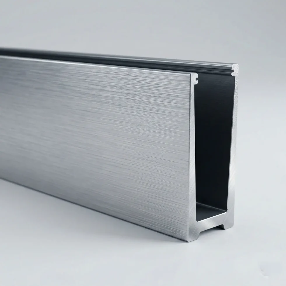 balustrader frameless glass aluminium channel ki 1