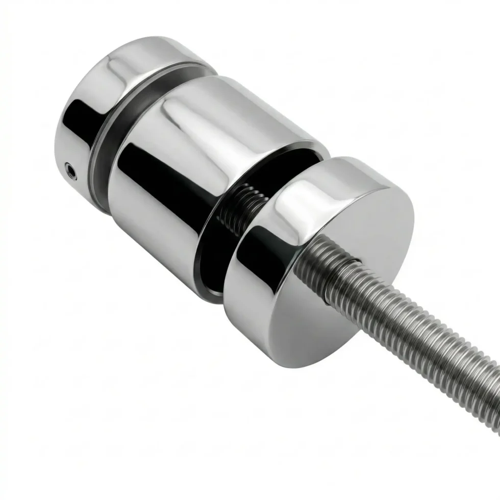 balustraer frameless glass side mounted bolt hollow 50mm
